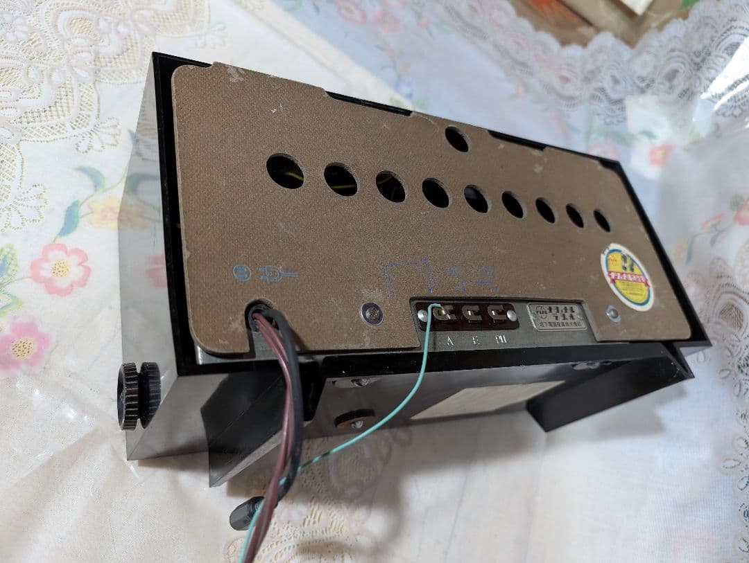 珍品ナショナレトロ真空管ラジオ史に残るラジオ　DX-350　bluetooth