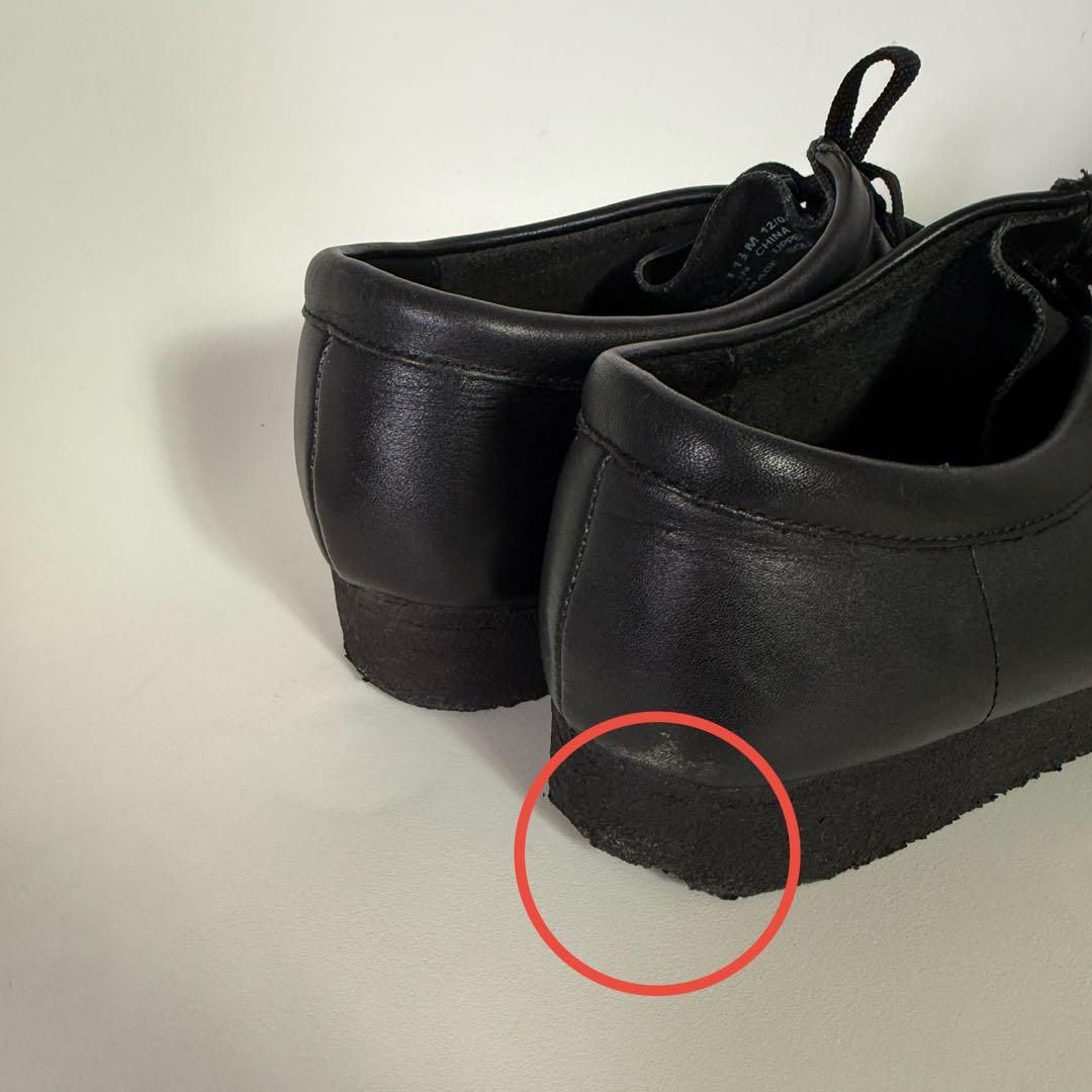 Clarks ワラビー 黒 11.5