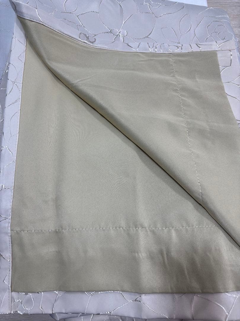 ニトリ NITORI 遮光カーテン メリア2枚 レースカーテン2枚【4枚セット】