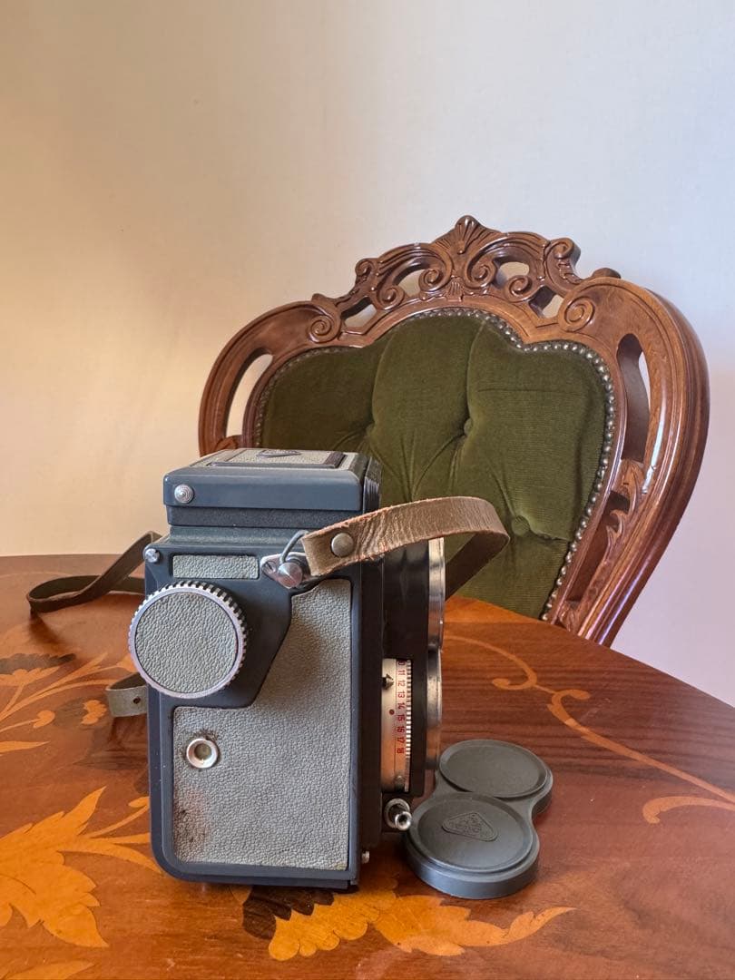 【完動品】Rolleiflex 4×4 二眼レフカメラ baby rollei