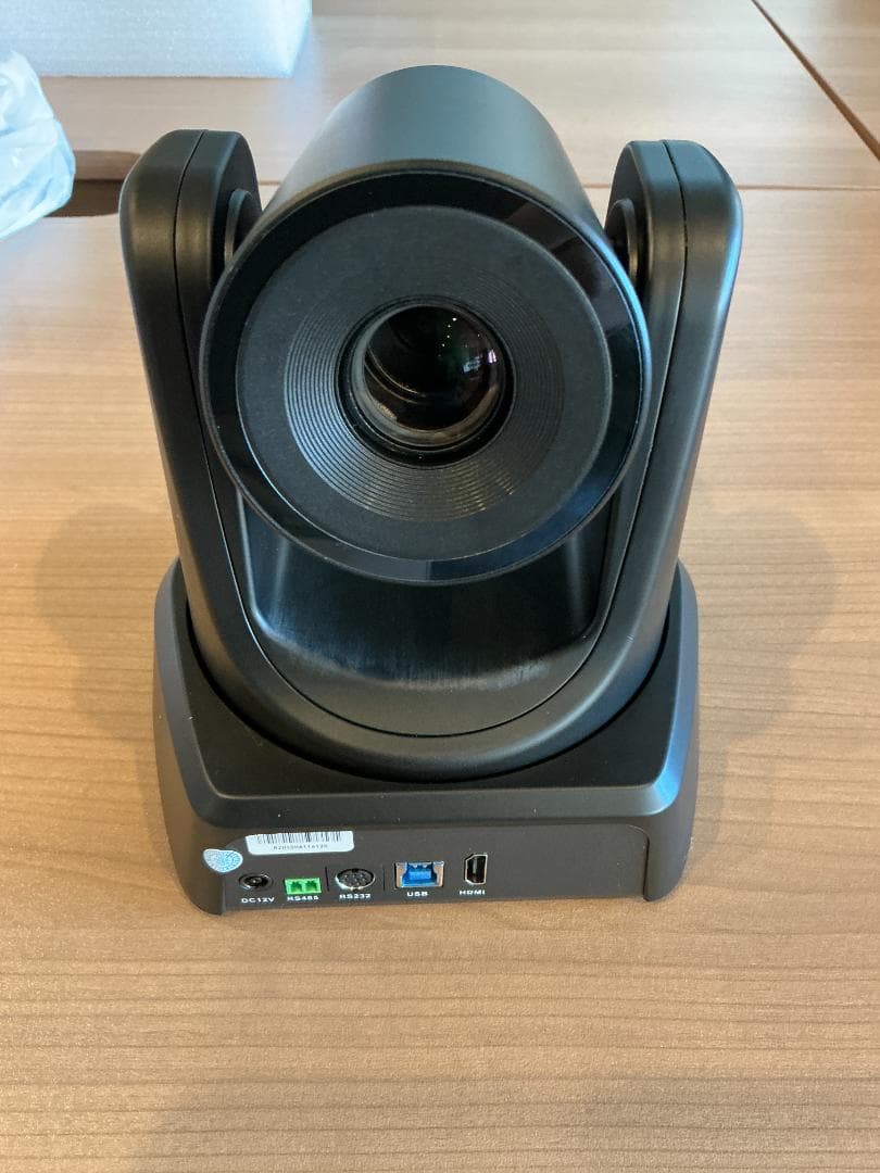 PTZウェブカメラ 会議室カメラ 10倍光学ズーム リモコン付き 215K383