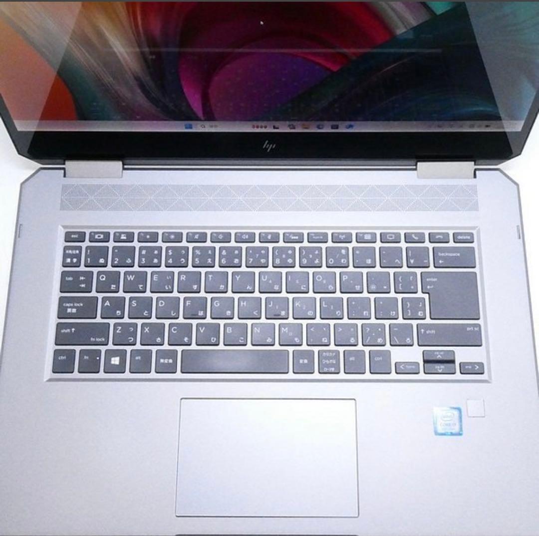 美品 hp Zbook studio x360 G5ノートPC タッチ グラボ