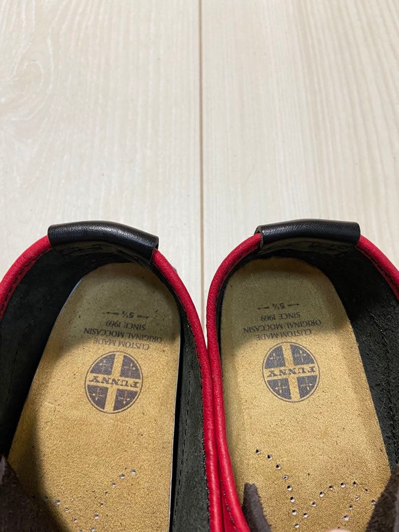 未使用品 FUNNY ファニー LAKOTA ラコタ MOCCASIN モカシン