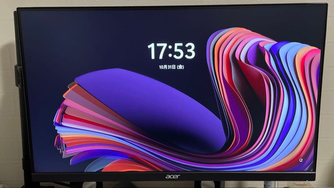 Acer 23.8インチ フルHD VG240YSbmiipfx165Hz