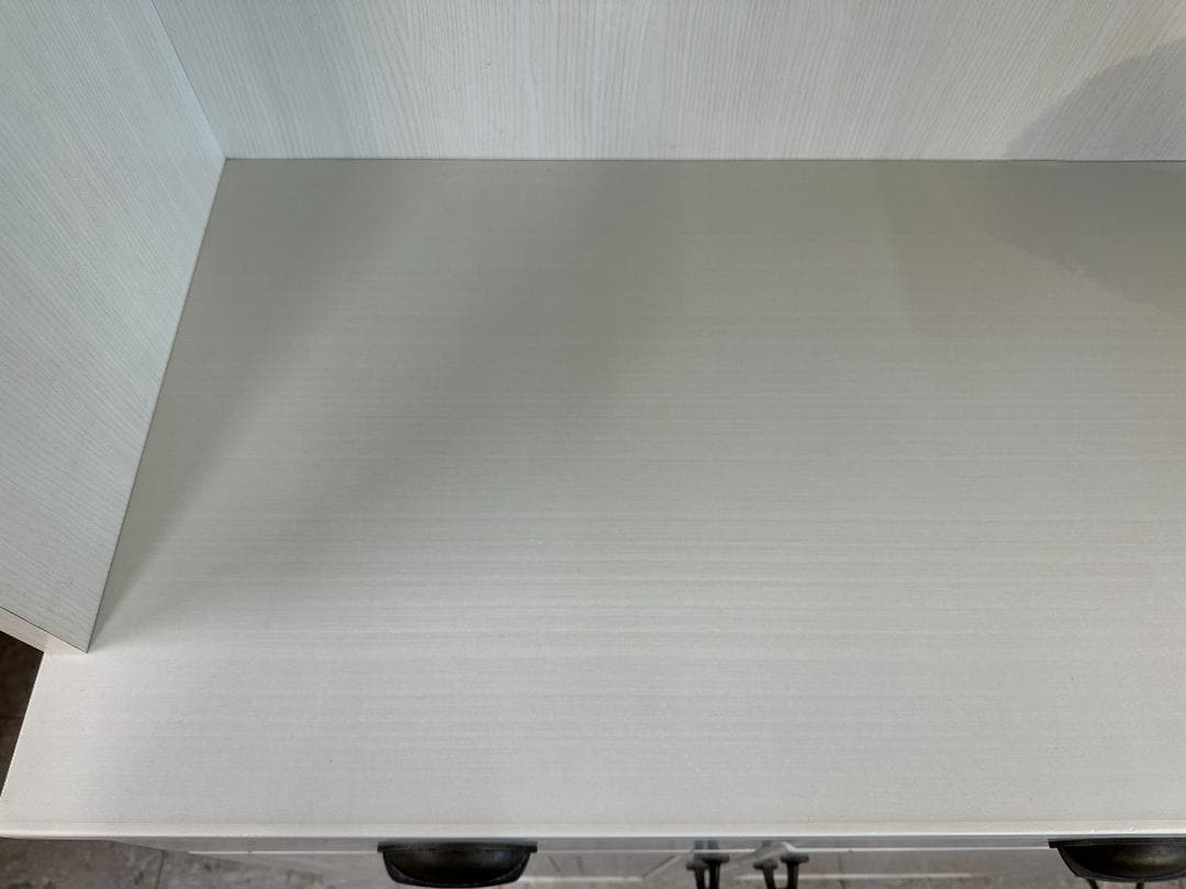 ニトリ　食器棚　キッチンボード　ミランダ2　120WH　ホワイト