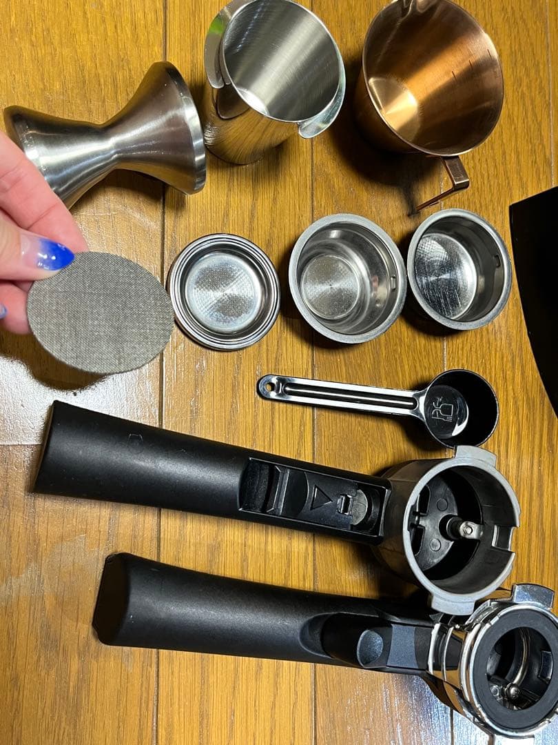 DeLonghi エスプレッソマシン グラインダー などセット