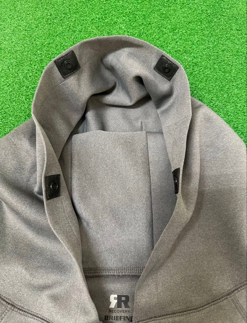 BRIEFING リカバリー　パーカー L ブリーフィング　フルジップフーディ