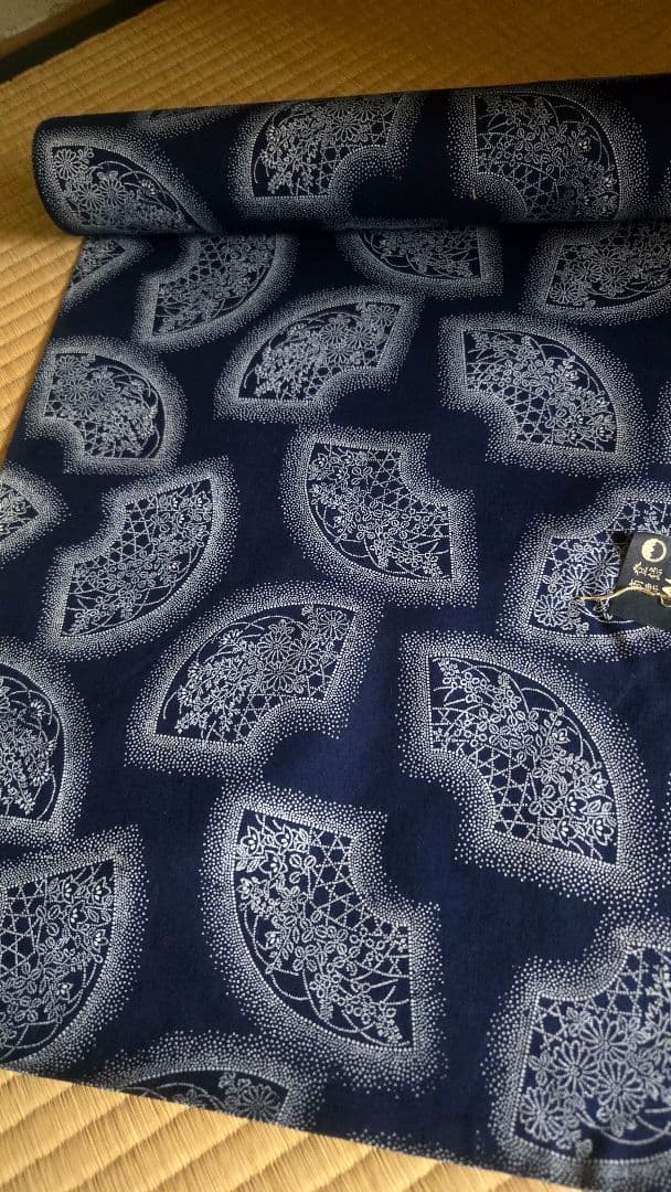 竺仙謹製、浴衣生地