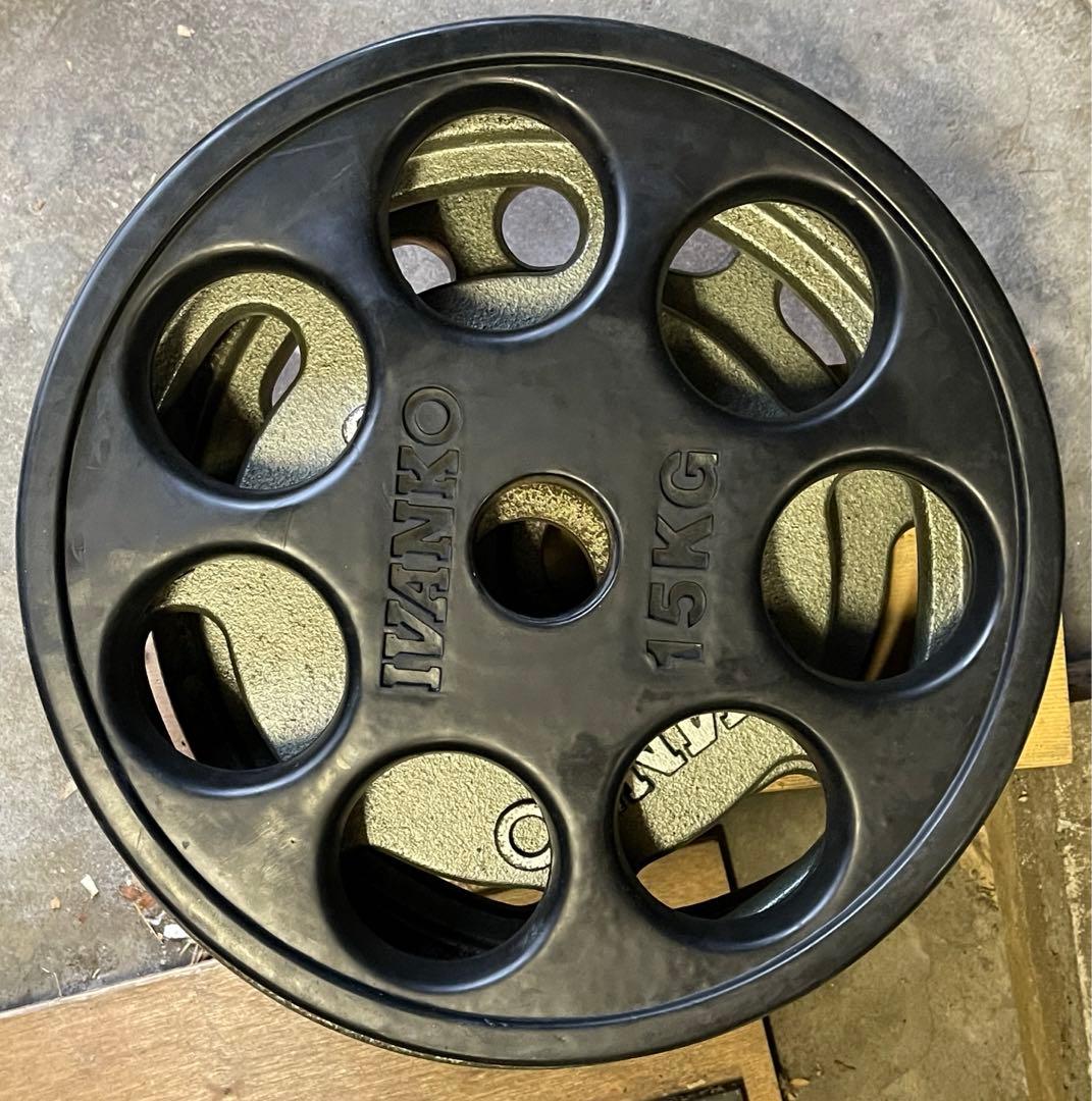 ②-2 IVANKOイヴァンコラバープレート15kg × 1枚 ※セット販売のみ