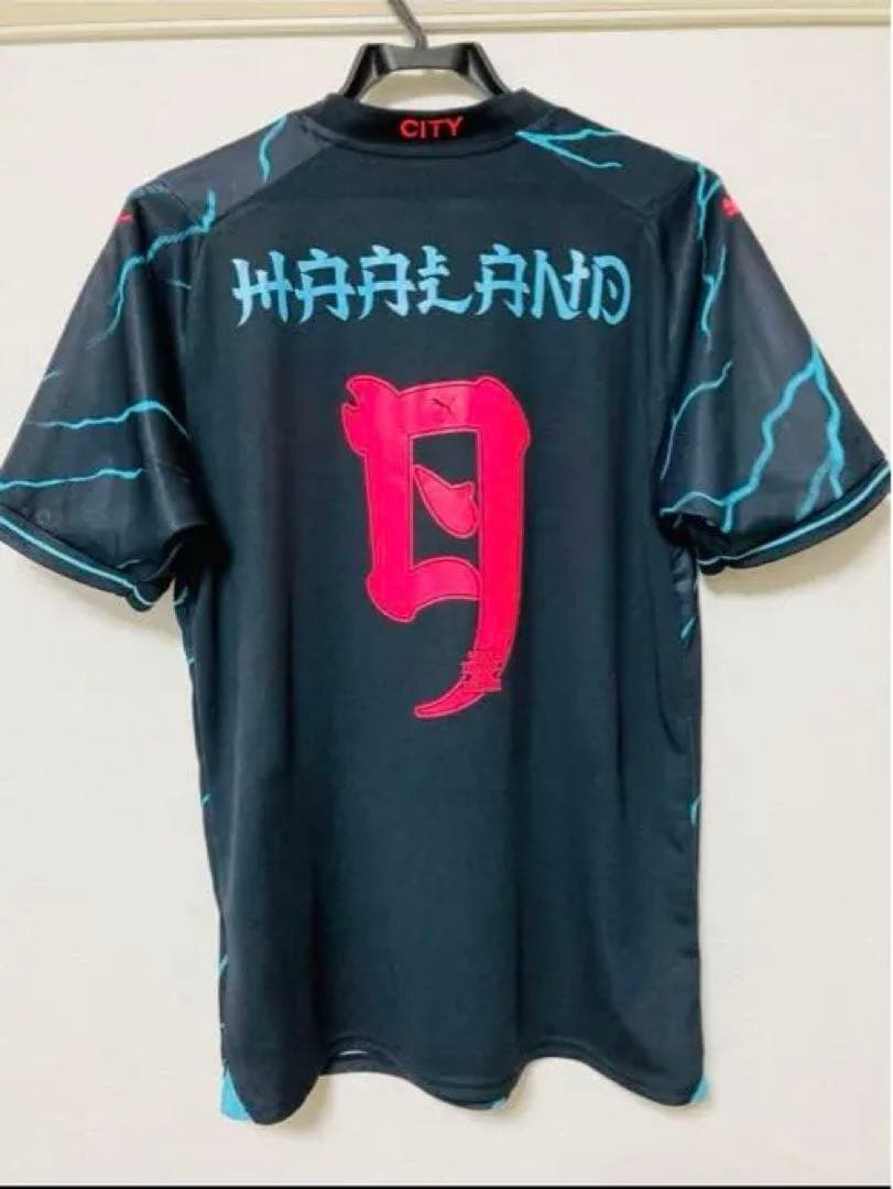 マンチェスターシティ3rdユニホーム　BlackEyePatch コラボ