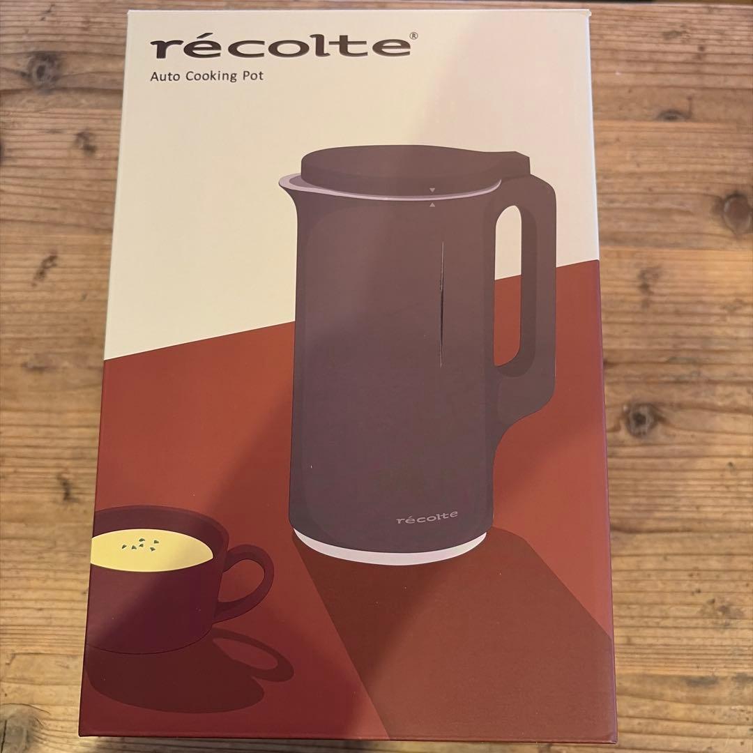 レコルト 自動調理ポット ナチュラルブラック RSY-2(BK)