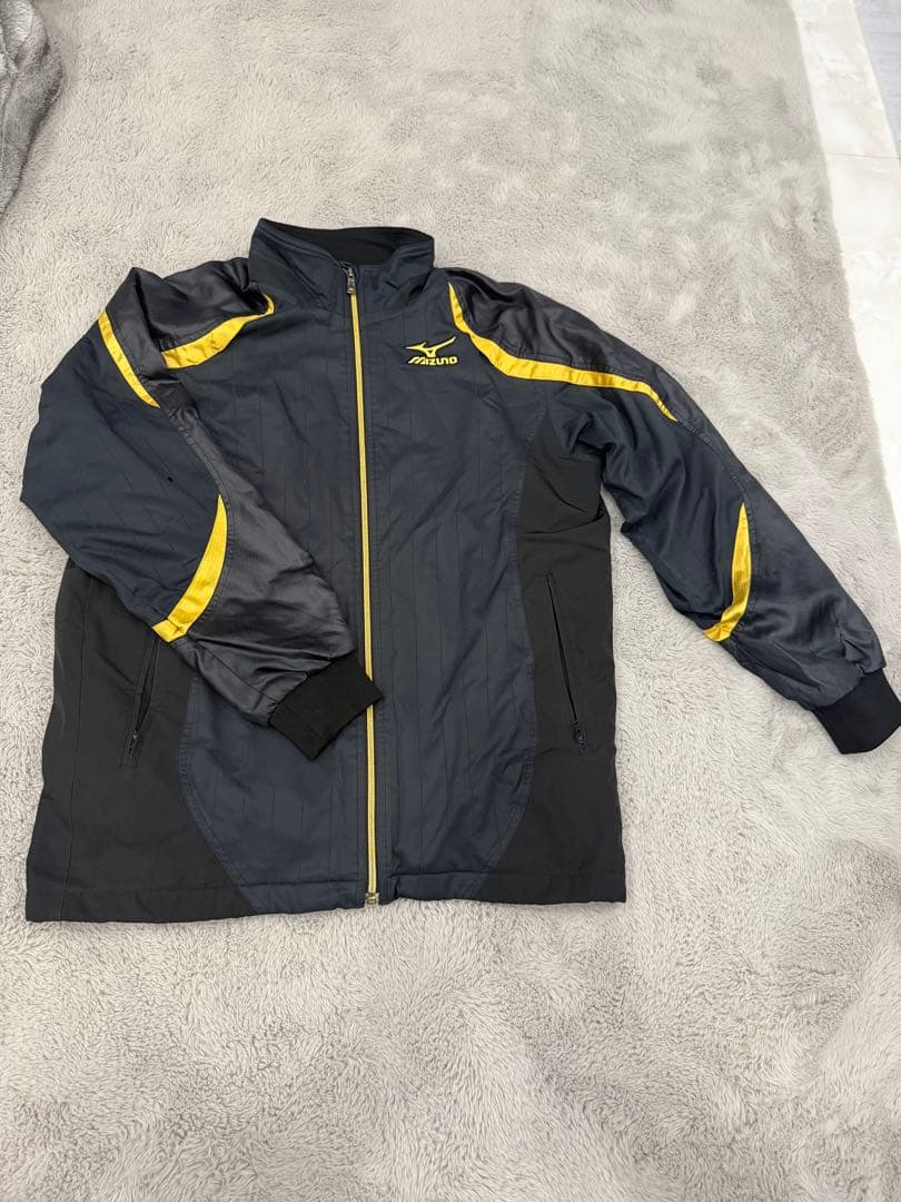 ミズノプロ　ウインドブレイカー　ジャージ　ブラック　セットアップ　L 野球