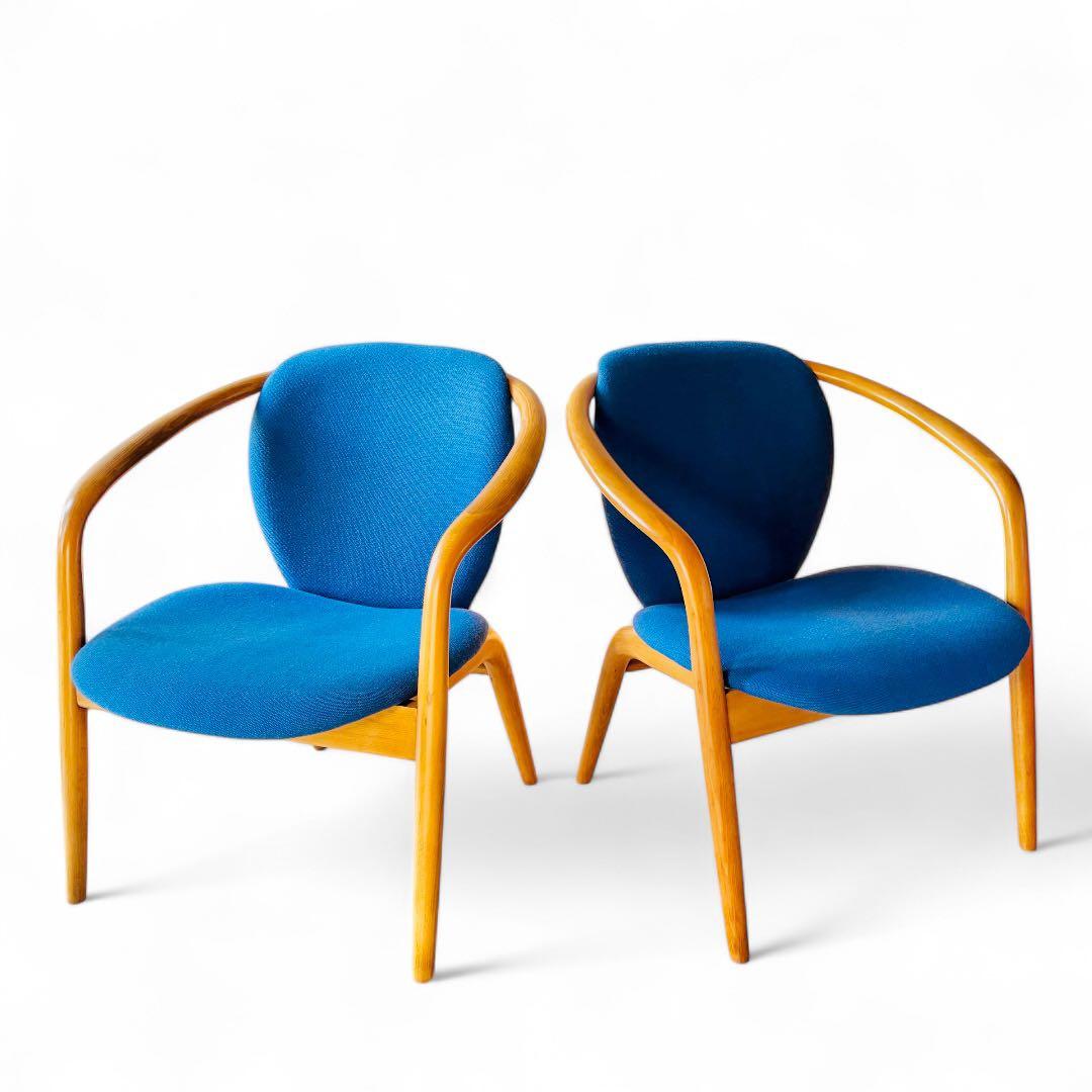 【廃盤・メンテ済】飛騨産業 キツツキ マッターホルン アームチェア｜張替済