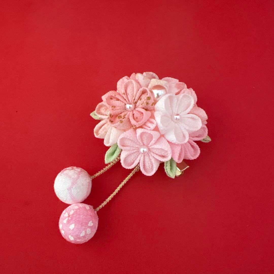 専用　木目込み　手鞠　鞠　和玉名前入り　刺繍　命名　お雛様　七五三