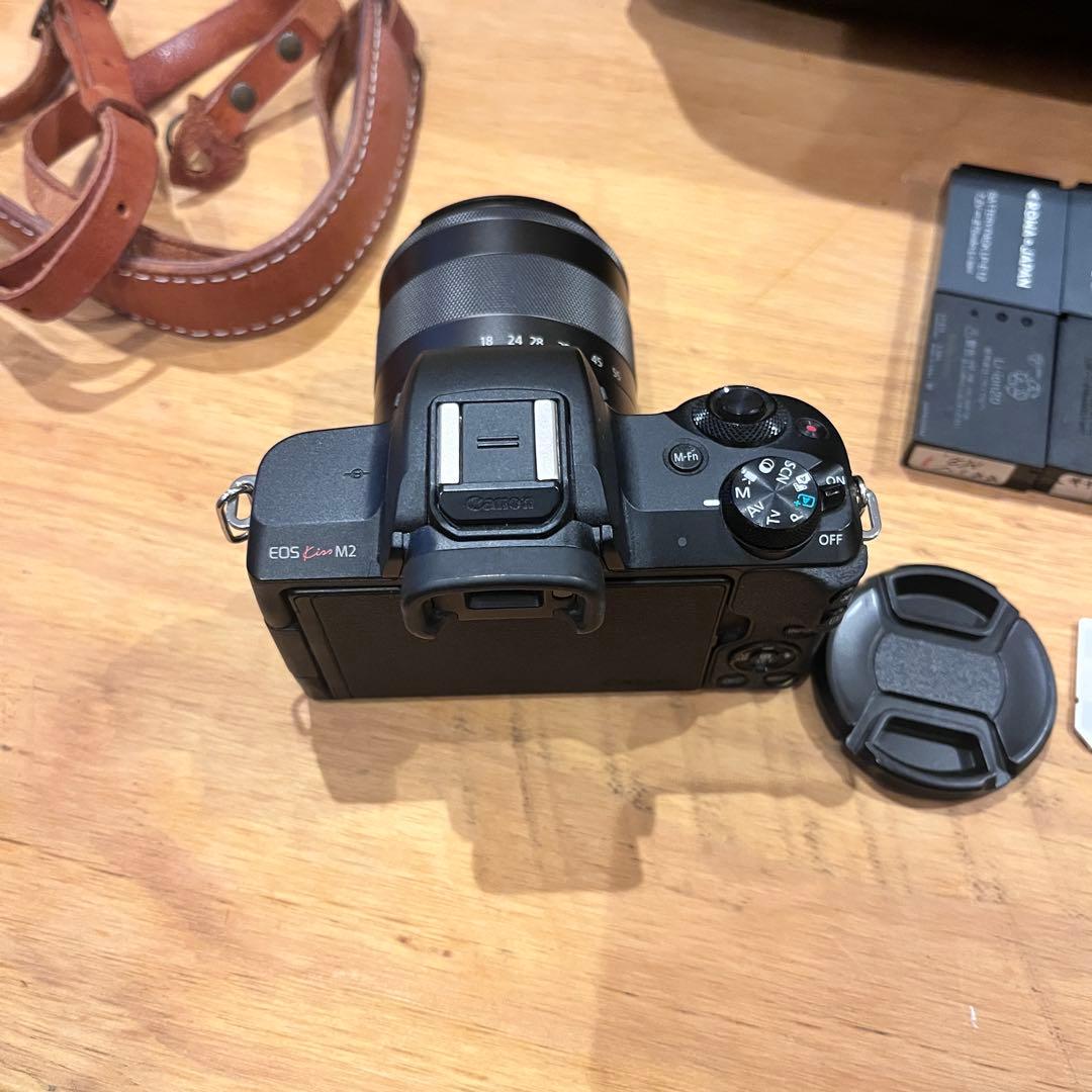 EOS Kiss M2 ミラーレス一眼カメラ セット