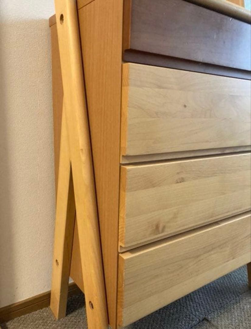 木製シェルフ棚(コンセント穴付き)