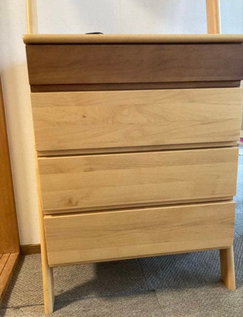 木製シェルフ棚(コンセント穴付き)