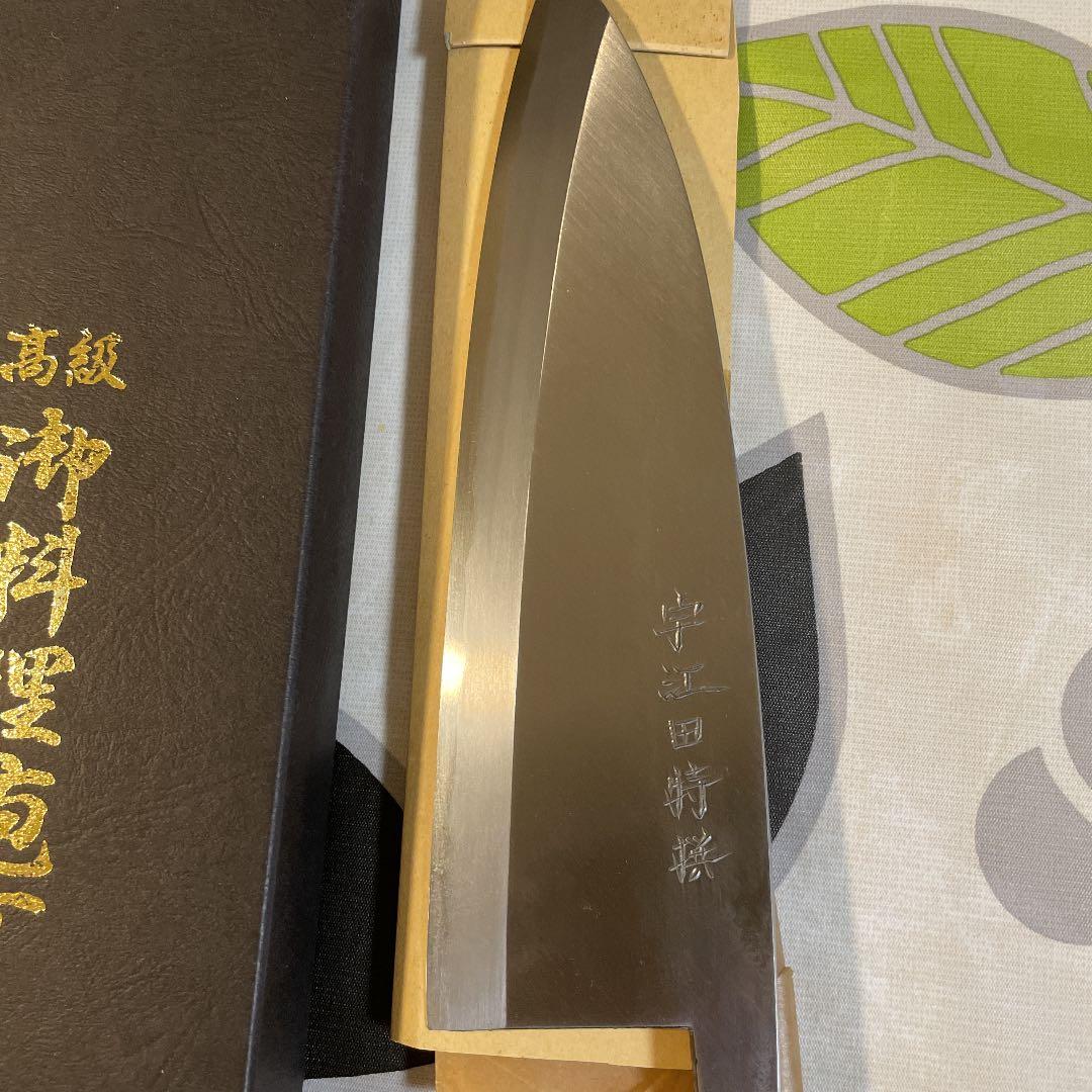 源昭忠 青鋼DX本出刃包丁 21cm 左利き用