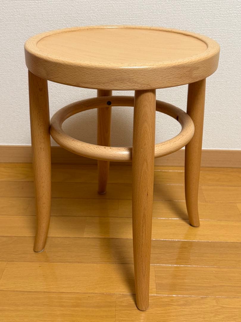 I*a様 秋田木工　ブナ材スツール　高さ43cm 「209-C」