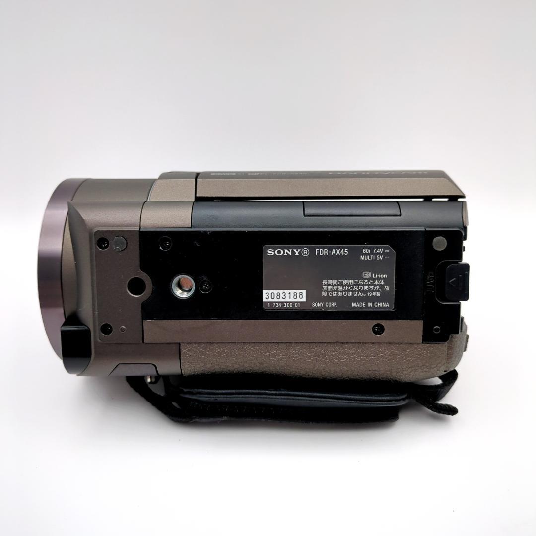 美品 SONY HANDYCAM FDR-AX45 TI ソニー ハンディカム