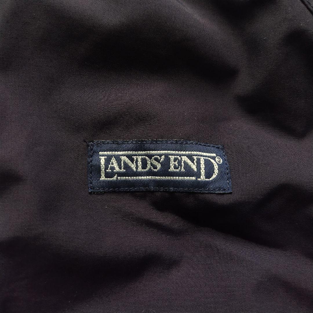 美品 LAND'S END スコール ジャケット ネイビー L 90s 短丈