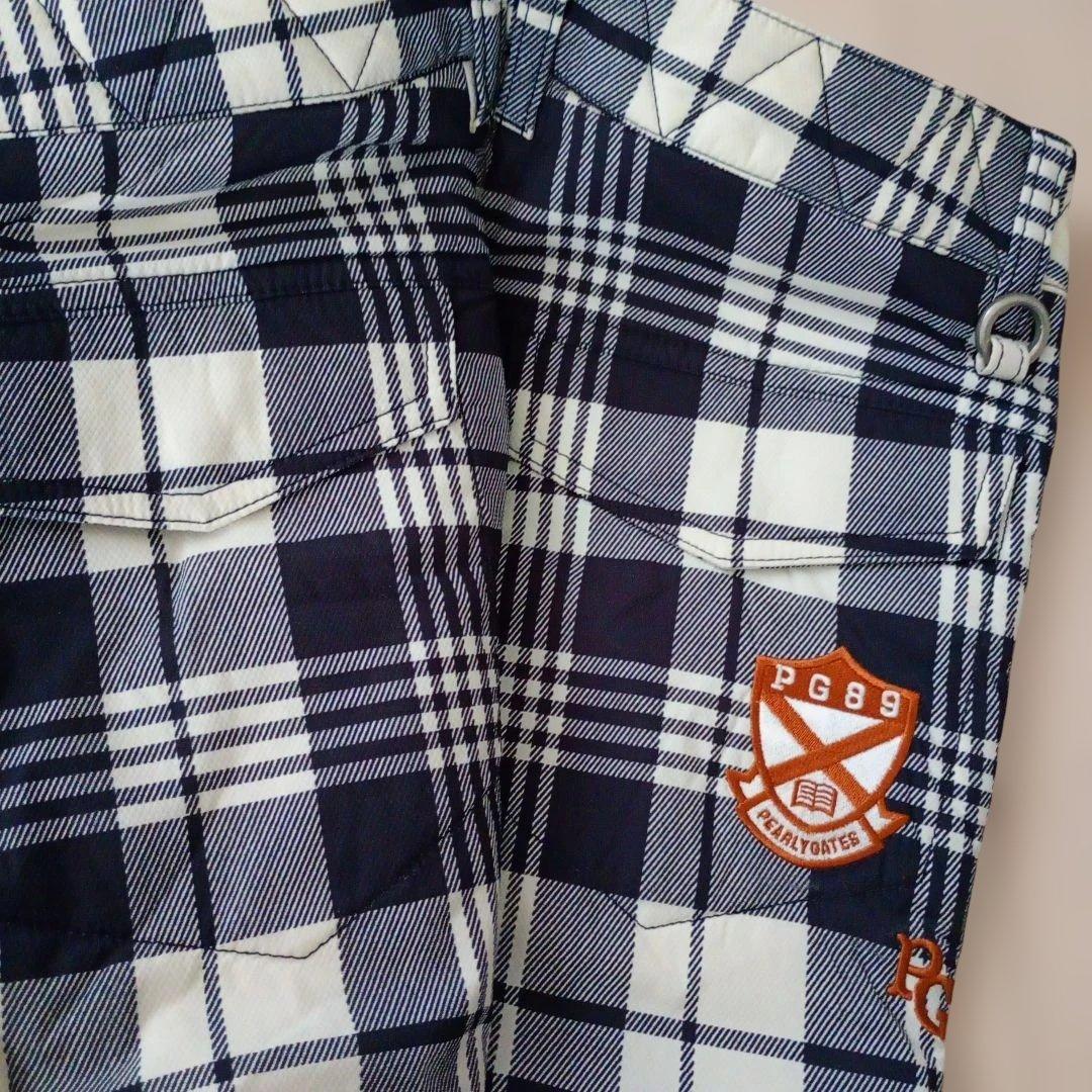 PG89 チェック柄パンツ レディースサイズss