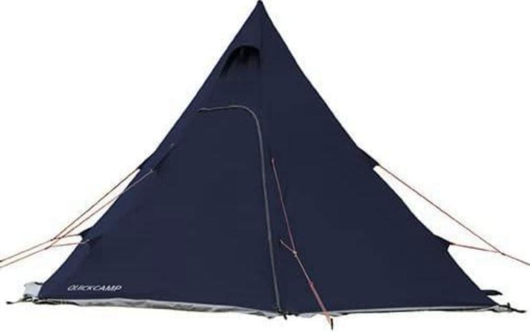 QUICKCAMP　TC　ワンポールテント　ネイビー