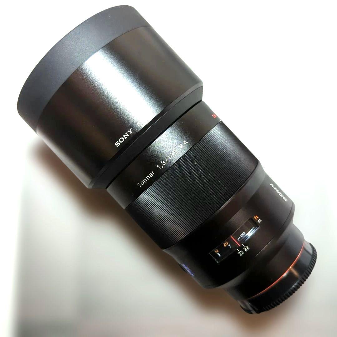美品♪　Sony Sonnar 1.8/135 ZA レンズ