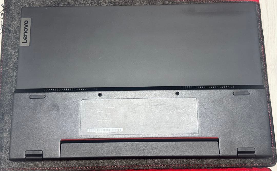 中古　Lenovo Thinkvision M14 2台セット　保証あり