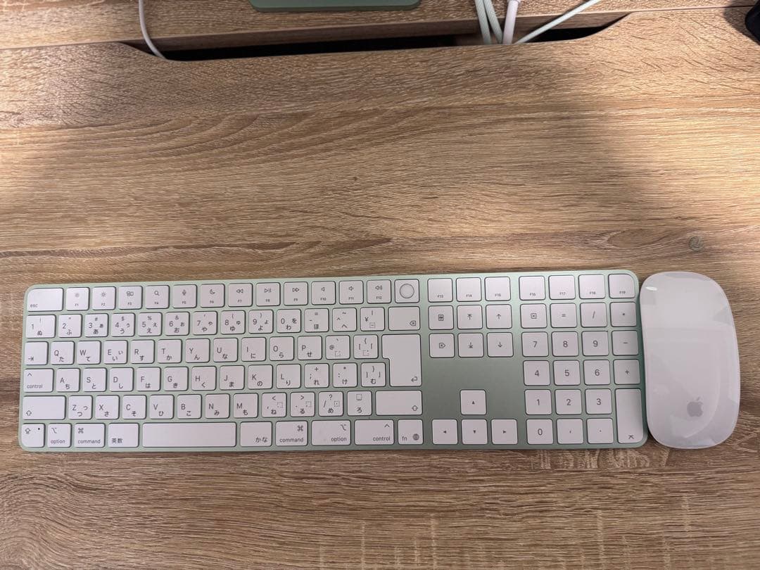 グリーン iMac ワイヤレスキーボード・マウス付き