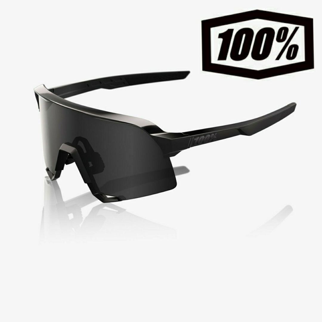 k 100% S3 マットグロスブラック ワンハンドレッド サングラス