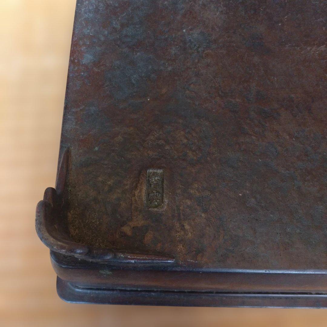 銅製装飾トレイ