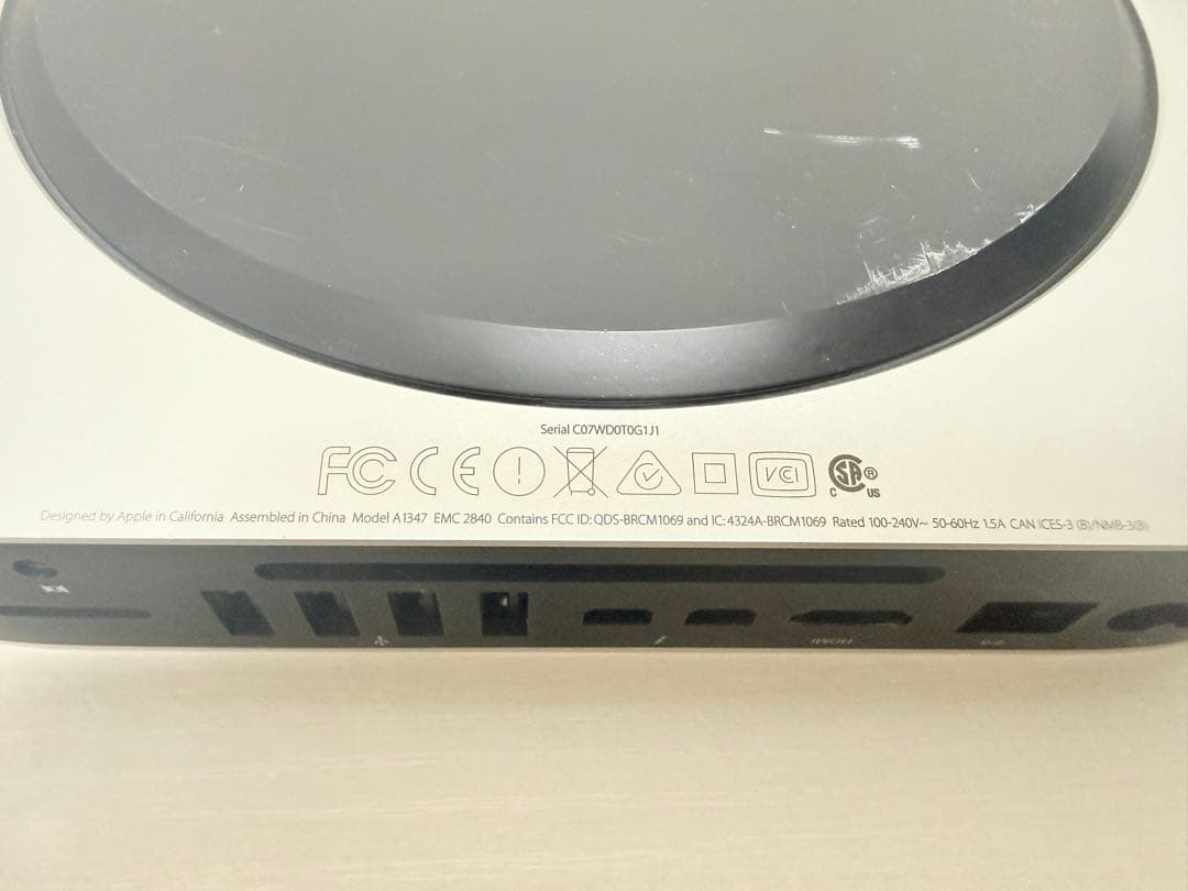 ミニPC Apple Mac mini A1347