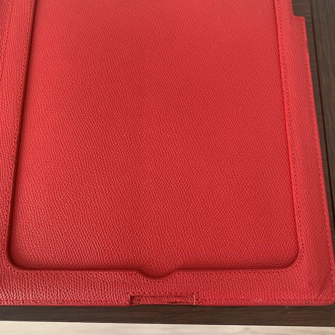 Bally 本革　iPad ケース　赤　9.7インチ用