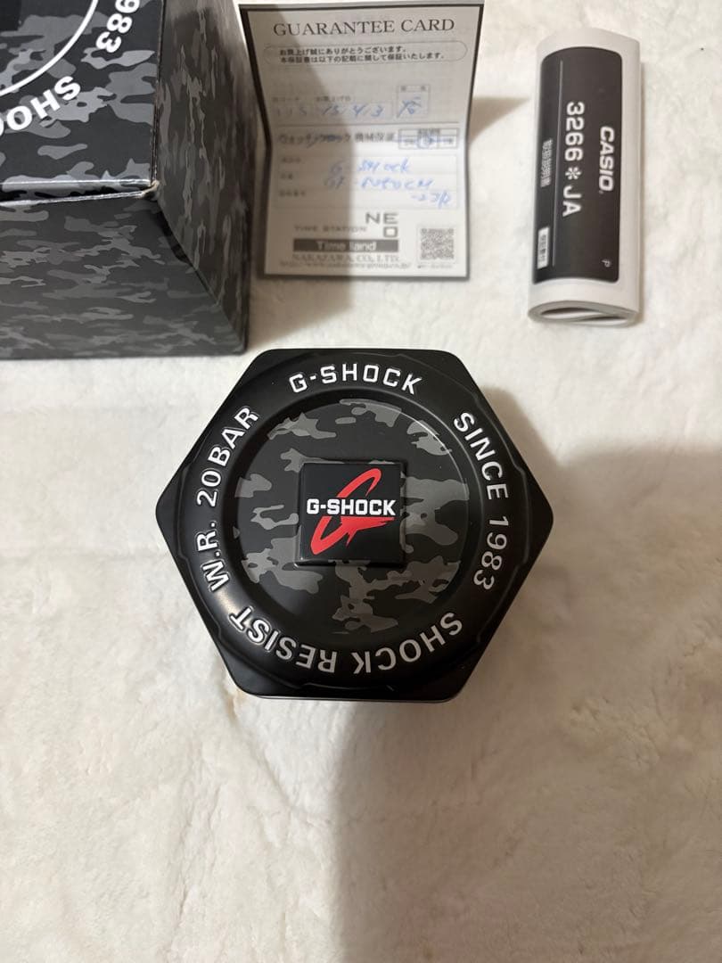 【美品】G-SHOCKフロッグマン GF-8250CMカモフラ／ソーラー充電