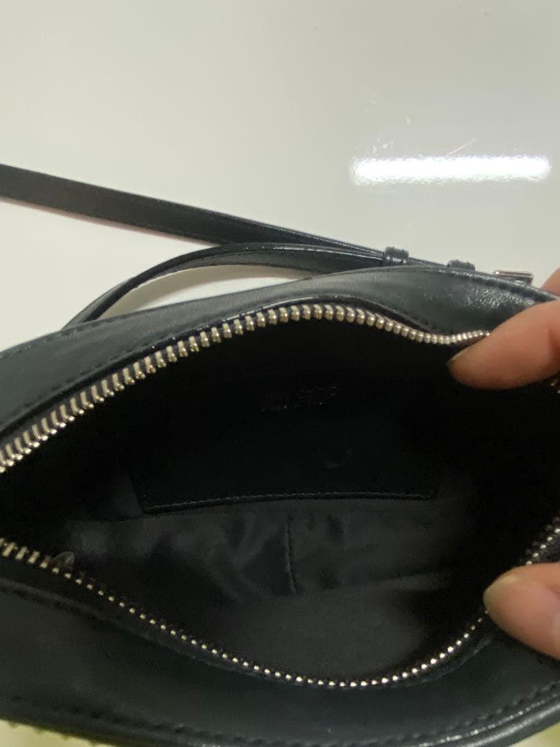 JIMMY CHOO スタッズミニショルダーバッグ