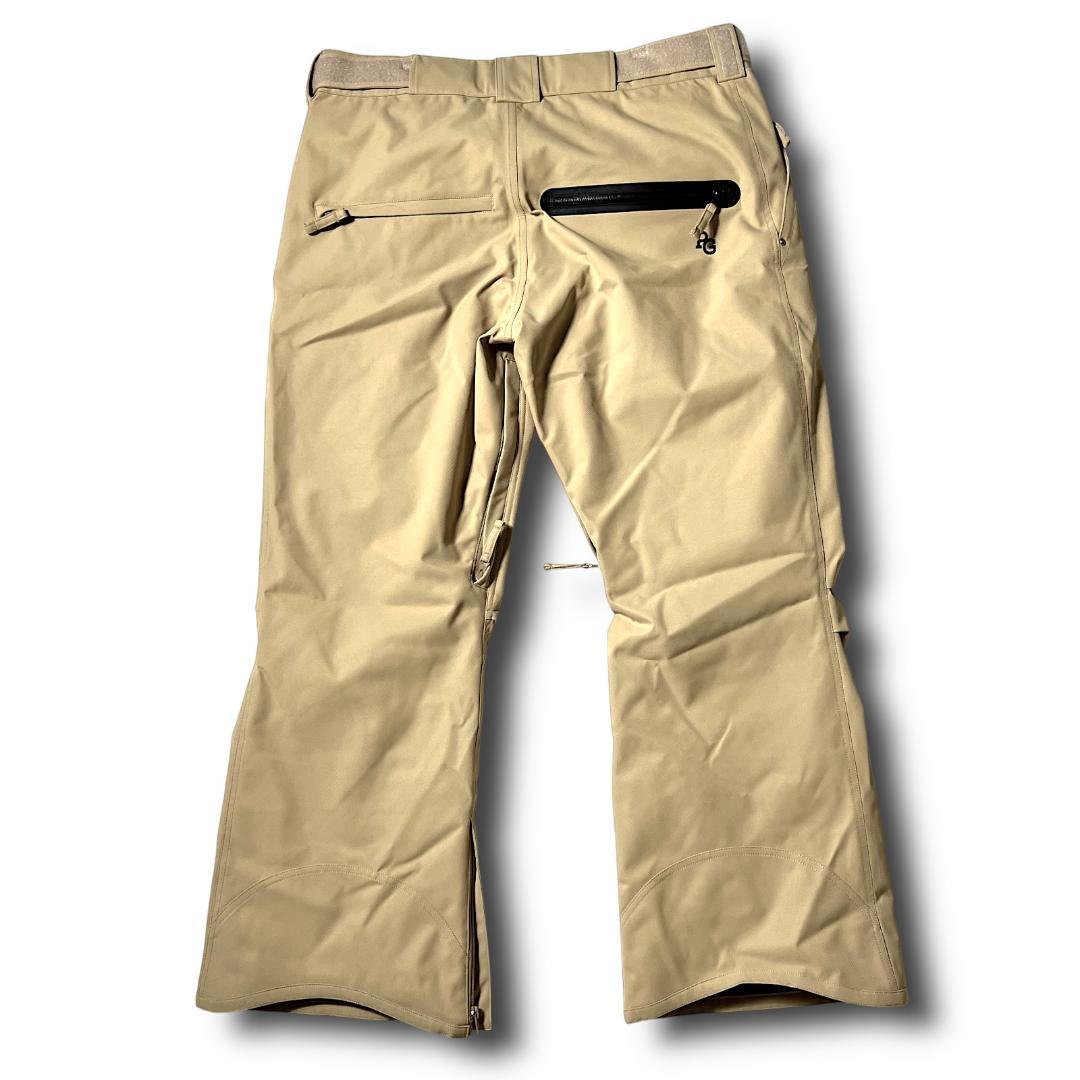 パーリーゲイツ 定3.9万 防汚防水防風 ストレッチ スノーウェア M ベージュ