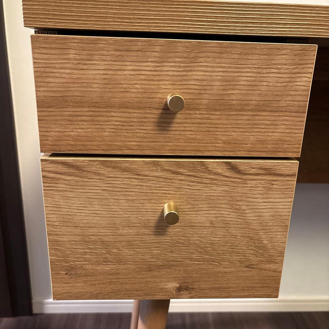 LOWYA ロウヤ ドレッサー デスク シャビーナチュラル