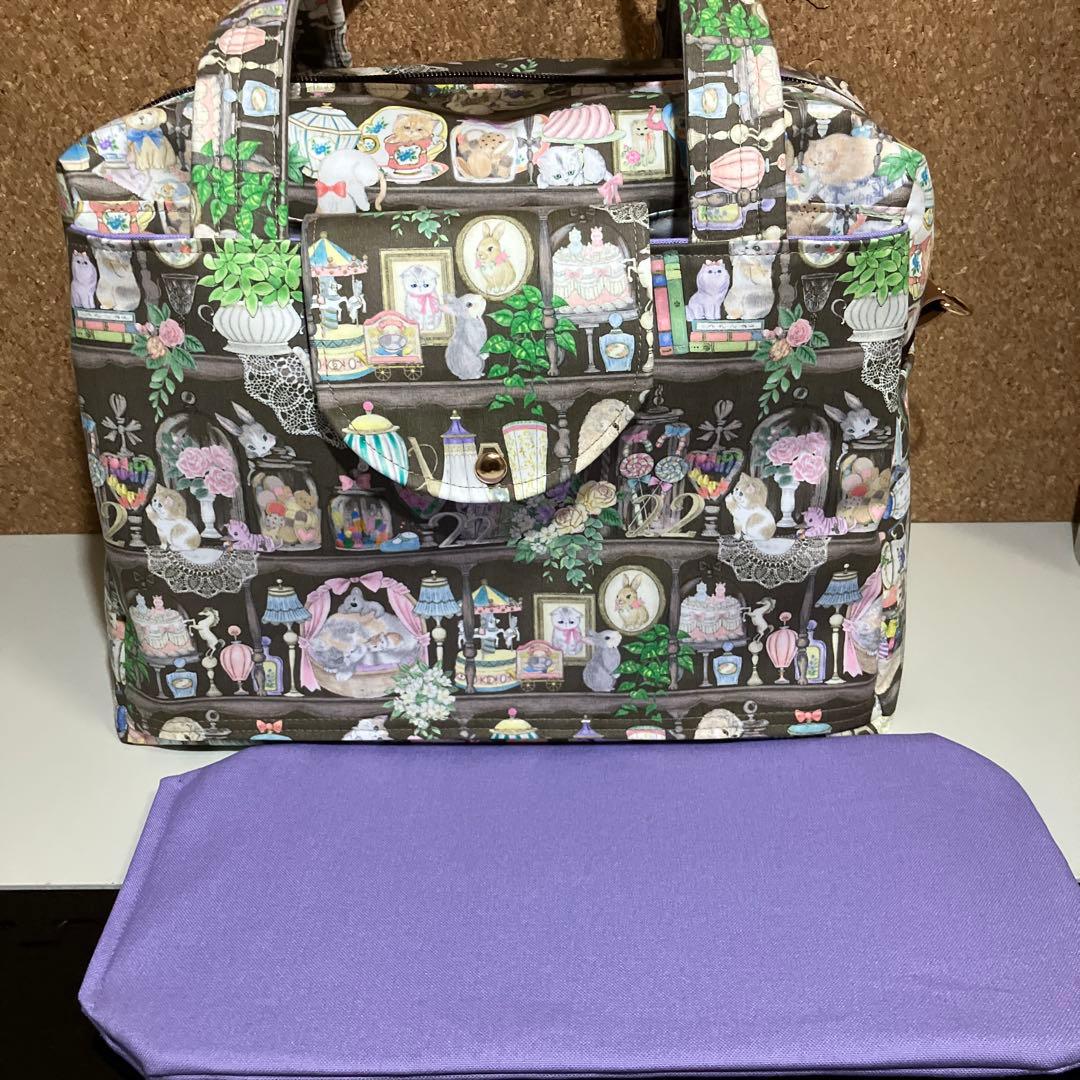 特大　ボストンバッグ　ユキエモン