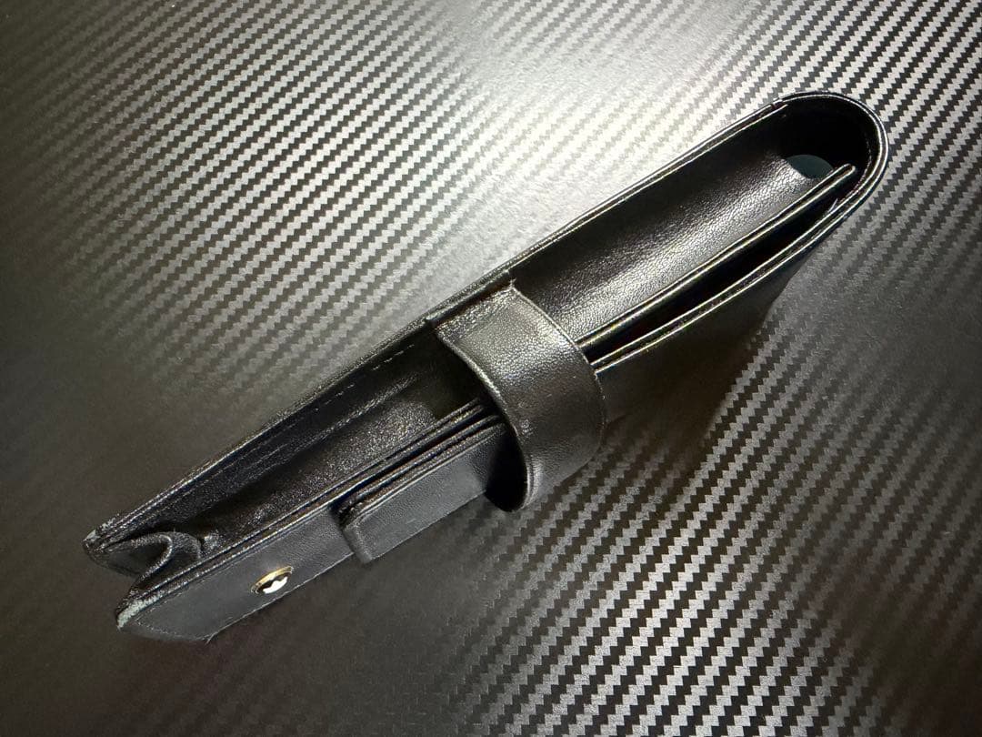 美品 モンブラン シエナ 2本差し ペンケース