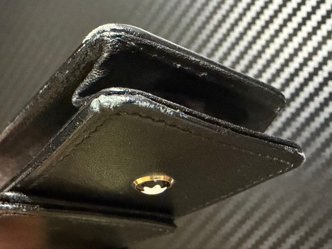 美品 モンブラン シエナ 2本差し ペンケース