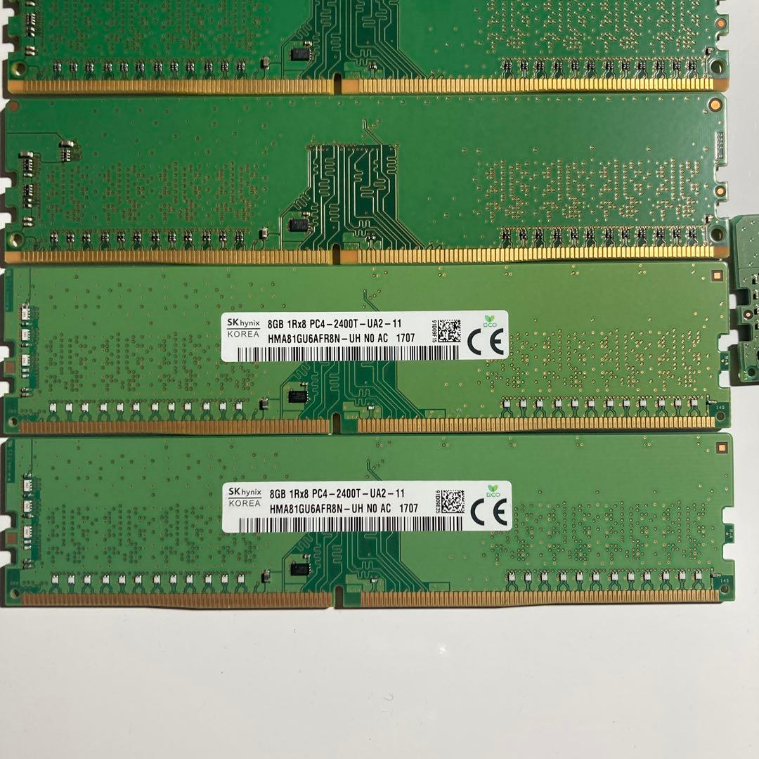 ら*れ様 DDR4 8GB×4枚 16GB×1メモリ
