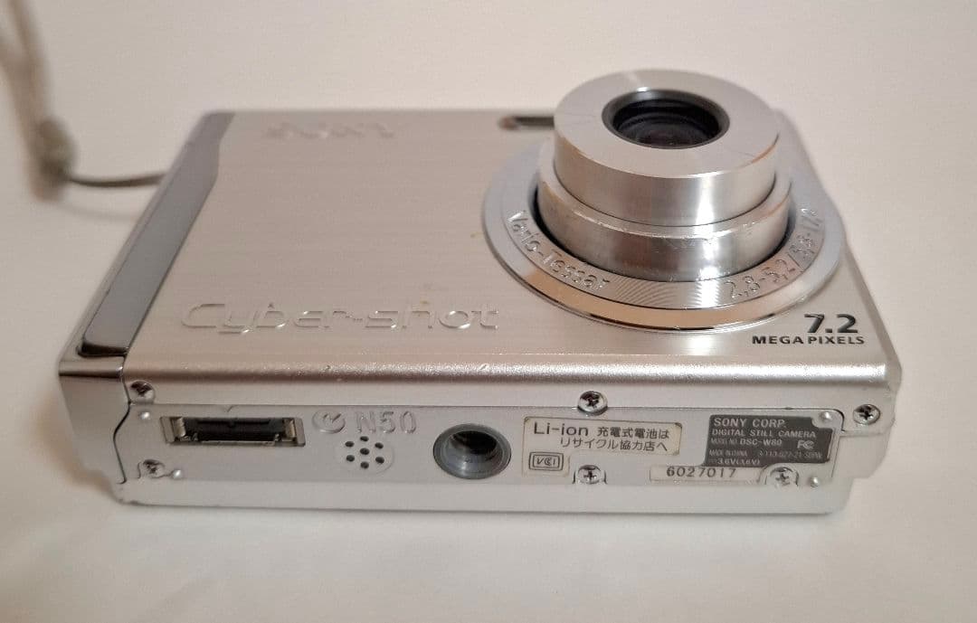 [準美品]ソニー SONY Cyber-shot DSC-W80 コンデジ