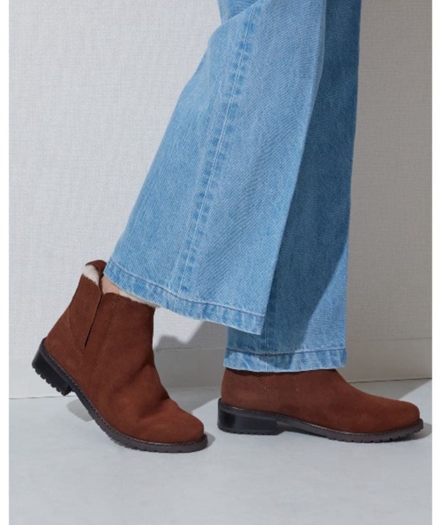 【美品】EMU Australia Pioneer サイドゴアブーツ 25cm黒