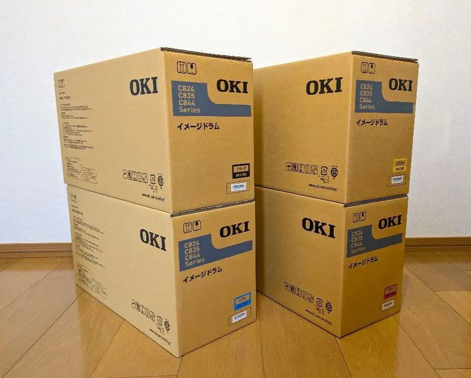 OKI イメージドラム C824/C835/C844 4色セット
