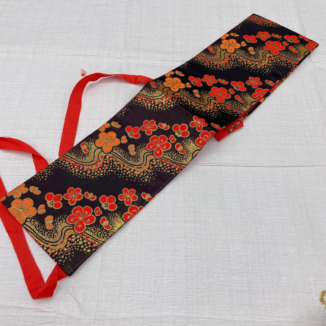 Ｙ★3299★ 女の子 七五三 飾り帯　はこせこセット 草履 女児 帯