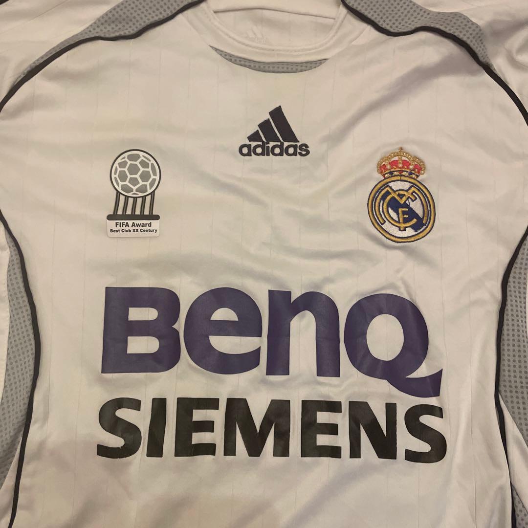 ベッカム　adidas レアル・マドリード　サッカー　ユニフォーム