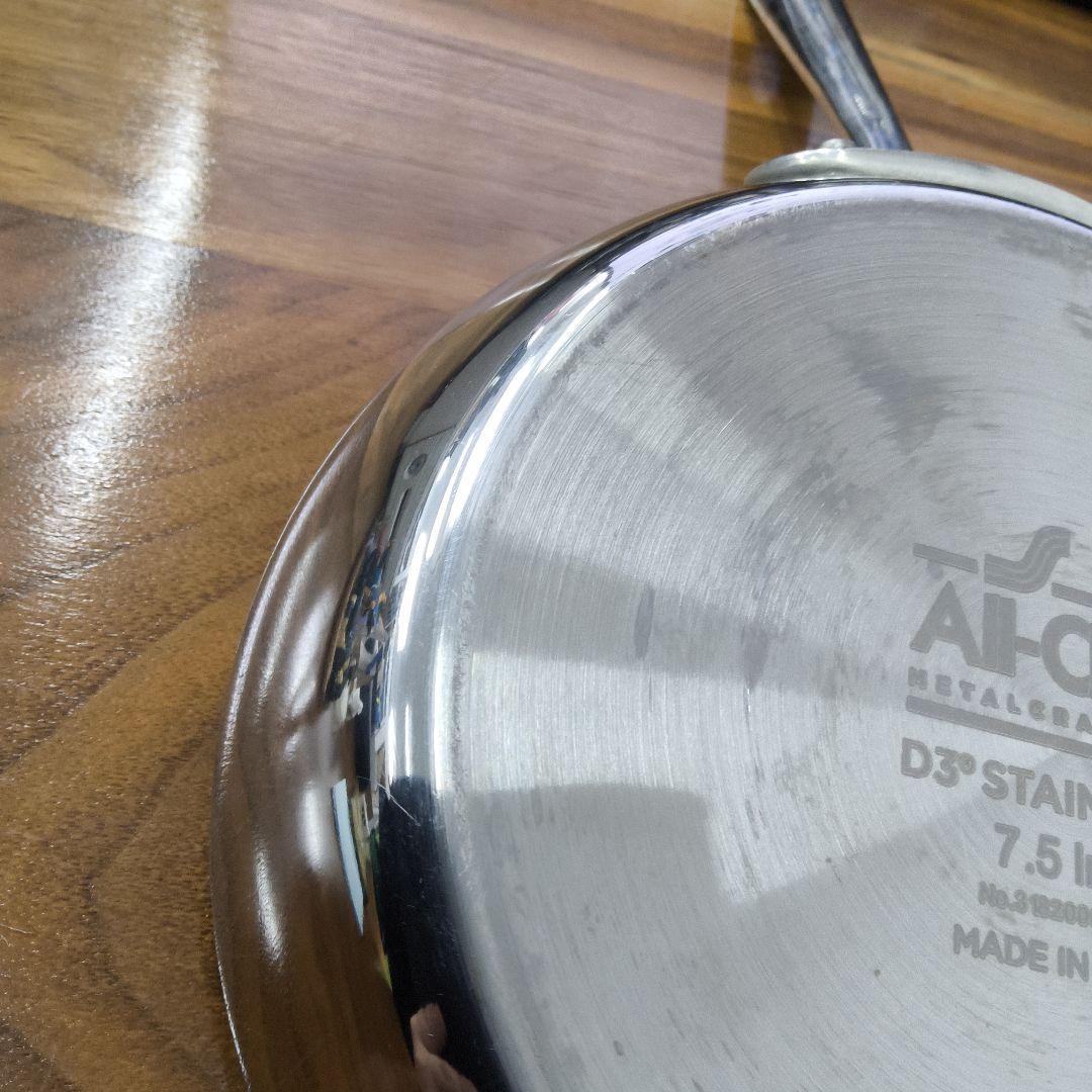 Alba ステンレス フライパン 7.5インチ
