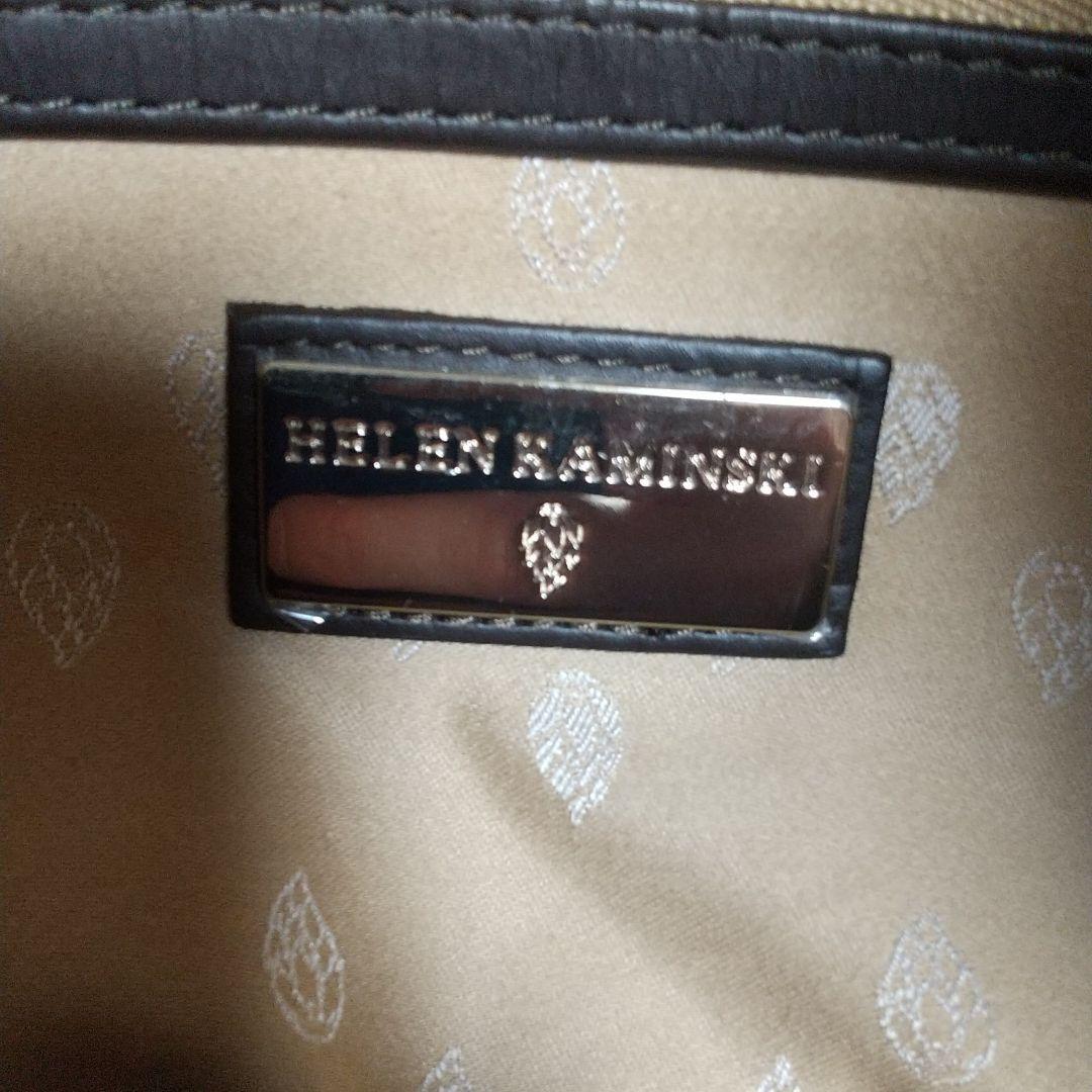 新品HEIEN KAMINSKIヘレンカミンスキー ラフィアバッグusedハット