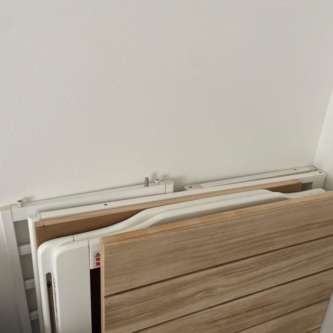 カトージ ハイタイプベビーベッド ホワイト